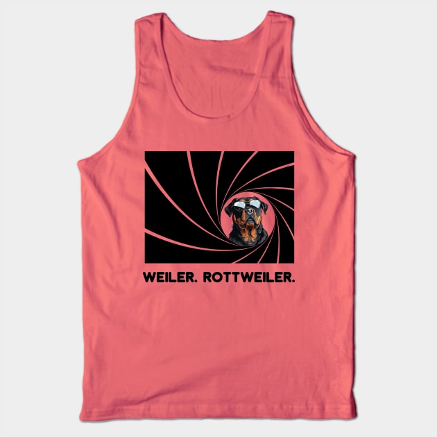 Weiler. Rottweiler. Tank Top by DreaminBetterDayz